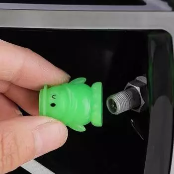 1 шт. автомобильные светящиеся колпачки для вентилей колес в стиле пингвина, чехлы для обода покрышки, водонепроницаемые аксессуары для мотоцикла и велосипеда