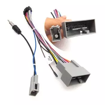 1 шт. Автомобильный аудио DVD-плеер 16-контактный адаптер кабеля питания An/droid для Honda для CRV для BRV для HRV для JAZZ радио жгут проводов CHINA