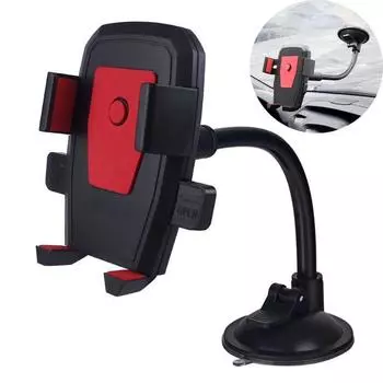 1 шт., автомобильный держатель для телефона, универсальный держатель для сотового телефона, автомобильный держатель для вентиляционного отверстия, крепление на приборную панель, крепление на лобовое стекло для смартфона чёрный