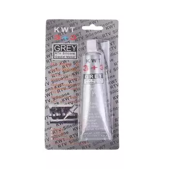 1 шт. автомобильный герметик RTV силиконовый прокладочный материал 3+3 черный высокотемпературный герметик маслостойкий для двигателей автомобильный герметик серый