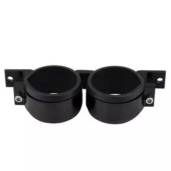 1 шт. Автомобильный кронштейн для крепления двойного топливного насоса из алюминиевого сплава для 70 мм до 55 мм