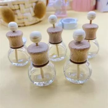 1 шт. Автомобильный подвесной стеклянный флакон освежитель воздуха пустая бутылка ароматерапия подвеска диффузор украшение автомобиля ароматерапевтический орнамент