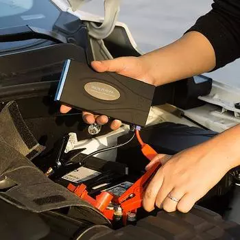 1 шт. Автомобильный пусковой кабель Power Bank Портативный автомобильный аккумуляторный усилитель для мобильного зарядного устройства Автомобильные кабели для авто коричневый