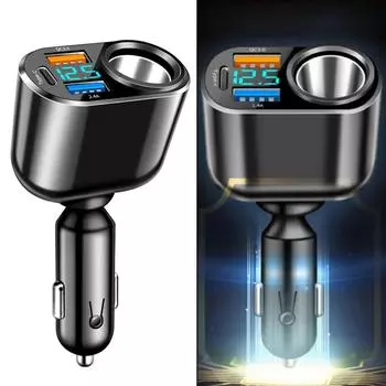 1 шт. Автомобильный разветвитель зарядное устройство автомобильный разветвитель розетка зарядное устройство быстрая зарядка