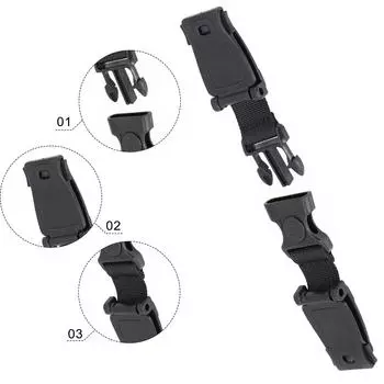 1 шт. автомобильный ремень безопасности, пряжка для детского автомобильного сиденья, нагрудный зажим, ремень безопасности, 6,3-дюймовый ремень безопасности, аксессуары CHINA