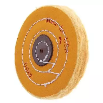 1 шт. аксессуар для угловой шлифовальной машины ткань полировальный круг абразивный инструмент с отверстием 4/12/16 мм полировальный круг желтый 2/3/4/5 дюймов ватный диск