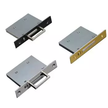 1 шт., аксессуары для дверных ручек, матовый никель, встроенный серебряный