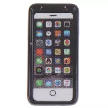 1 шт., аксессуары для кухни и гостиной, масштаб 1/12, телефон, кукольный домик, миниатюрные игрушки чёрный