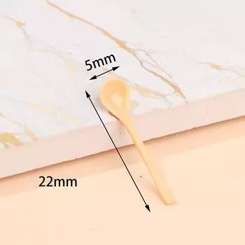 1 шт. Аксессуары для кукольного домика Мини-десерт для мороженого Йогурт Ложка Украшение