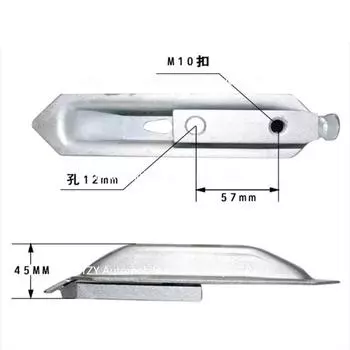 1 шт. аксессуары для шиномонтажного станка, автоматический шиномонтажный станок, большие пластинчатые челюсти, шиномонтажный станок, посадочная пластина для маленькой лодки, высокое качество