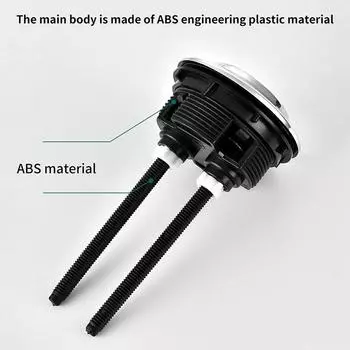 1 шт. аксессуары для ванной комнаты универсальная кнопка двойного смыва для унитаза с водой круглый сливной клапан Closestool заменить кнопки as the picture