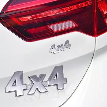 1 шт., аксессуары для внешнего стайлинга автомобиля, автомобильные 3D-наклейки из металла 4x4, эмблема на кузов автомобиля, значок, наклейка, универсальные декоративные наклейки для автомобиля чёрный