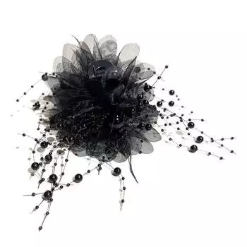 1 шт. Аксессуары для волос Роскошные жемчужные кисточки Темперамент Ткань Модный головной убор Головной убор Шпилька для волос