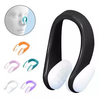 1 шт. аксессуары для зажима для носа, цветные дополнительные подарочные товары для дайвинга белый