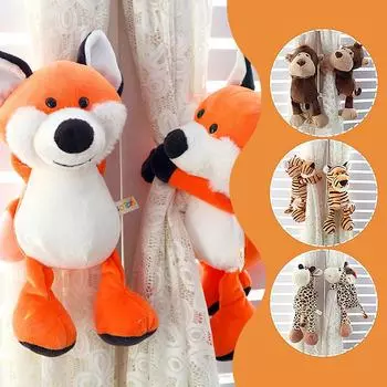 1 шт., аксессуары, подхваты для завязок в джунглях, крючки для штор с животными, держатель для штор, лесная застежка