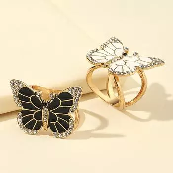 1 шт. Бабочка Нежные бриллианты Ретро Стиль Металл Роскошная Декоративная Пряжка Шарф Пряжка Фиксированная