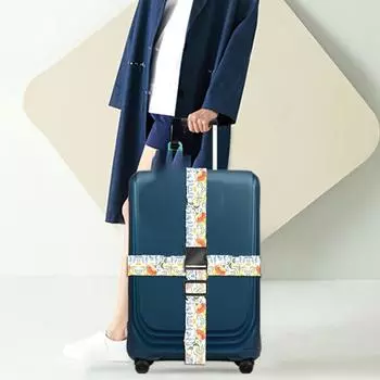 1 шт. багажные ремни с пряжкой и фиксированным ремнем для чемодана на колесиках, надежная упаковочная веревка и крепежный ремень rose