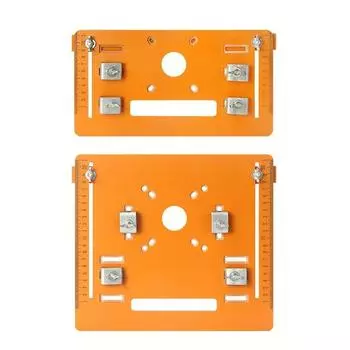 1 шт. Бакелитовая направляющая пластина, основание пилы, регулируемая направляющая, нижняя пластина, деревообрабатывающее приспособление, основание резака