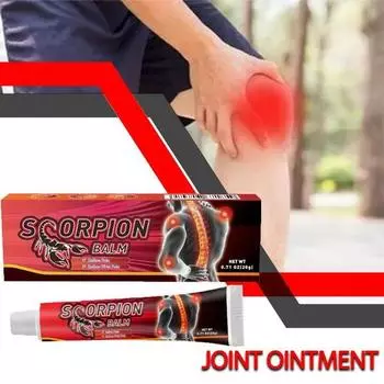 1 шт. Бальзам и крем для снятия боли со скорпионом, облегчение боли в суставах, освежение и снятие стресса 1PCS