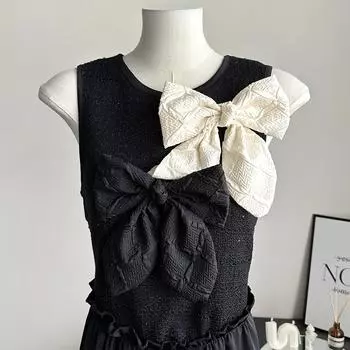 1 шт. бант тканевая наклейка трехмерное платье полное платье сложить декоративные аксессуары тканевое искусство
