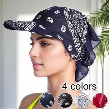 1 шт., бейсболка для отдыха, солнцезащитный крем, спортивный стиль, универсальный шарф, шапка, тюрбан