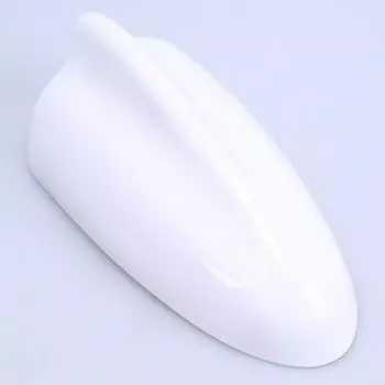 1 шт. Белая антенна в виде акульего плавника, усилитель FM-сигнала, наклейка для украшения крыши автомобиля