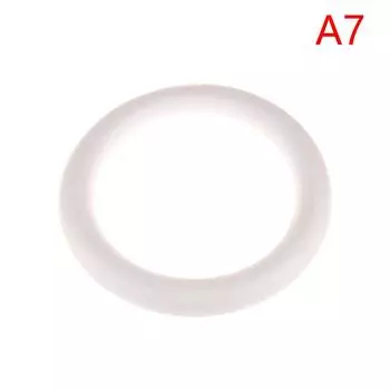 1 шт. белое круглое пенопластовое кольцо для рождественских поделок венок своими руками 8/10/12/15/20/25/30 см украшения для свадебной вечеринки 30CM