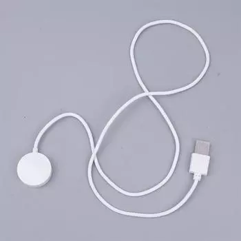 1 шт. Белое зарядное устройство для часов, зарядные кабели, USB-зарядное устройство, магнитное беспроводное зарядное устройство белый