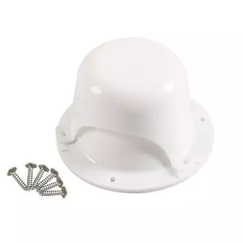 1 шт. Белый колпак вентиляционного отверстия на крыше автодома, крышка вентиляционного отверстия на крыше автодома с винтами