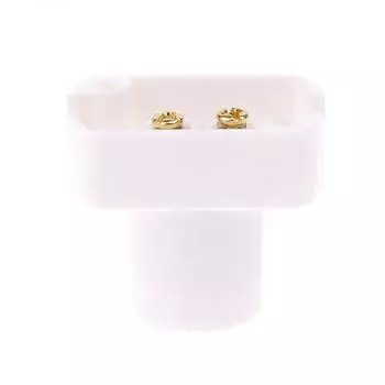 1 шт. Белый мини-винтовой цоколь лампы E12 E14 E17 Supporto патрон лампы патрон адаптер держатель лампы цоколь аксессуары