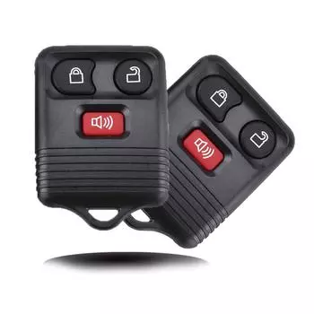 1 шт. бесключевой автомобильный пульт дистанционного управления корпуса ключа 3 кнопки черный сменный чехол для ключа автомобиля декор аксессуары для Ford Explorer Focus чёрный
