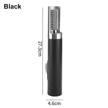 1 шт. Беспроводная чистка для удаления рыбной чешуи Портативная скребок для чистки морепродуктов Кухонные инструменты Black