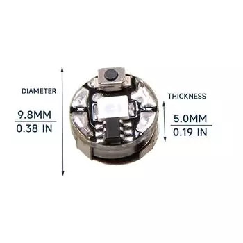 1 шт. беспроводной светодиодный модельный светильник с батарейками, кнопочный стиль, миниатюрная светодиодная лампа для самостоятельного изготовления моделей роботов/машин/домашнего декора