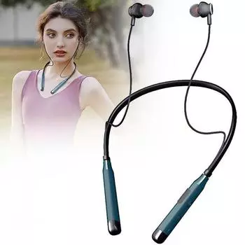 1 шт., беспроводные наушники-вкладыши, Bluetooth 5,3, гарнитура, спортивные магнитные наушники-вкладыши, гарнитура с микрофоном