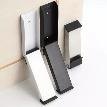 1 шт., без гвоздей, квадратная складная ножка, позиционер двери, магнитный дверной стопор, стопор против столкновений, случайный стопор двери
