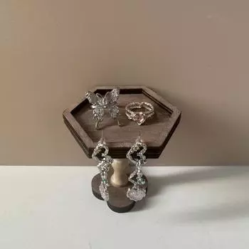 1 шт. безделушка тарелка спальня ключи чаша домашнее хранение и организация для комода столешница домашний декор декоративная тарелка винтаж