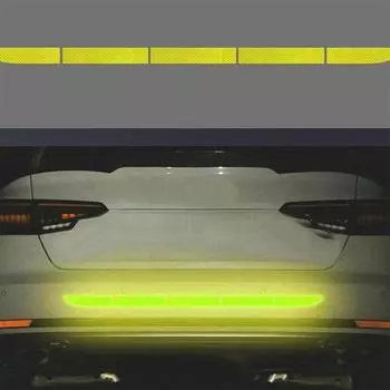 1 шт. безопасности кузова багажник автомобиля отражатель наклейки аксессуары авто красный