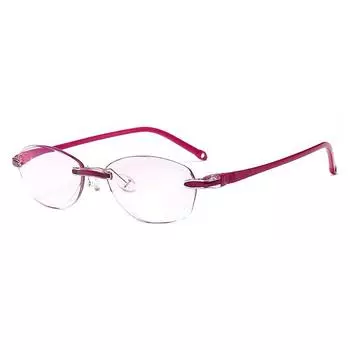 1 шт., безрамные очки для чтения, модные очки для чтения, антисиние очки для чтения +3.00