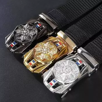 1 шт. Бизнес-дело Модный мужской вращающийся передовой чувственный мужской простой ремень с пряжкой для брюк с пряжкой