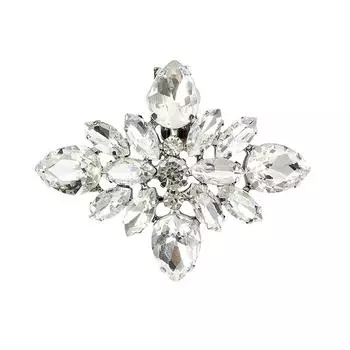 1 шт., блестящие туфли с клипсами для женской обуви на высоком каблуке, свадебные туфли для невесты, съемная обувь с пряжкой, декор, ювелирные аксессуары as the picture