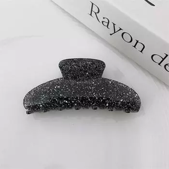 1 шт. Блестящие заколки-крабы для волос, модная заколка-акула, большой размер, геометрическая заколка для волос, элегантные женские аксессуары для волос