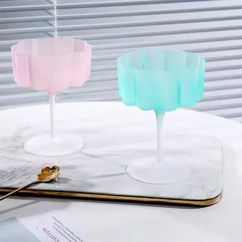 1 шт., бокал для конфет, лепестковый кружевной пудинг, бокал для десерта на ножке, кружка для коктейля, бокал для мороженого