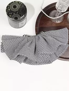 1 шт. Большая черная заколка для волос в виде хвоста, Шифоновые заколки-крабы для волос, держатель, резинки-скранчи, резинки для волос 2 в 1, винтажные аксессуары для женщин