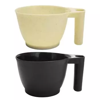 1 шт. Большая емкость для смешивания пасты для окрашивания волос, профессиональные инструменты для окрашивания волос в салоне, миска для окрашивания волос чёрный