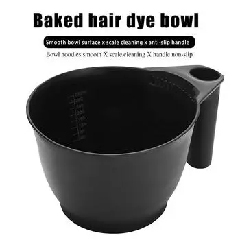 1 шт. Большая емкость для смешивания пасты для окрашивания волос, профессиональные инструменты для окрашивания волос в салоне, миска для окрашивания волос жёлтый