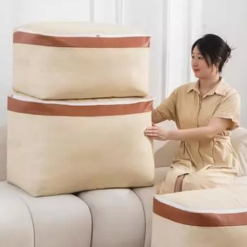 1 шт. Большая вместимость многофункциональная складная с ручкой толстая дорожная сумка для хранения домашних принадлежностей