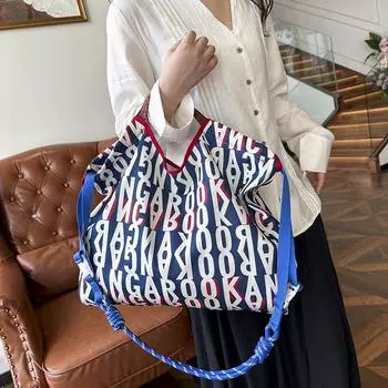 1 шт. Большая вместительная сумка-тоут, модная женская сумка через плечо для работы и поездок на работу через плечо