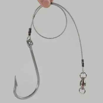 1 шт. большие рыболовные крючки из нержавеющей стали для большой игры, наживка для рыбы, тунца, рыболовные крючки, большой крючок, большой крючок в форме акулы, передняя линия Olecranon hook 15-0