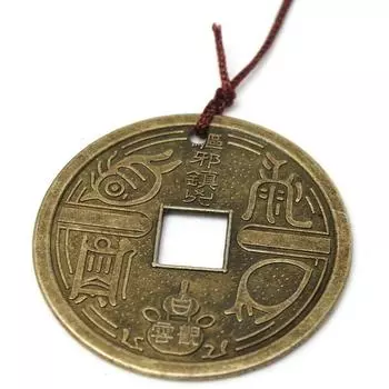 1 шт. большие уличные колокольчики на удачу для дома и сада, подвесное украшение, подарок, медный декор