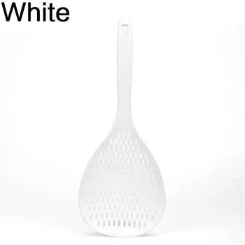 1 шт., большой дуршлаг, фильтр для супа, домашние пельмени, лапша, ситечко, ложка, кухонные гаджеты белый
